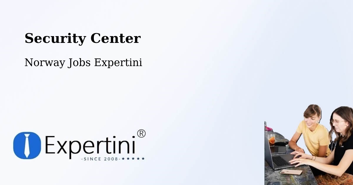 Security Center - Norway Jobs Expertini